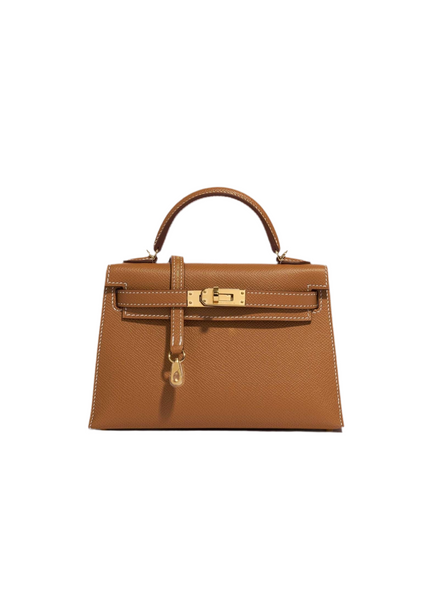 Sac bandoulière Kelly Sellier 25 Hermès Veau Epsom Gold