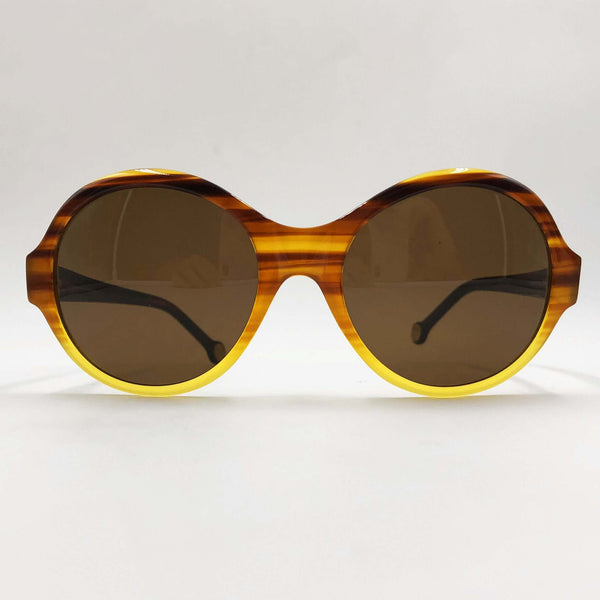 Lunettes de soleil: Carolina Herrera She515 Marron Griffé